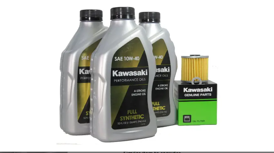 Kawsaki KLR650 Full Synthetic Oil