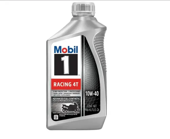 Mobil 1 Racing 4T Full Synthetic Motorcycle Oil